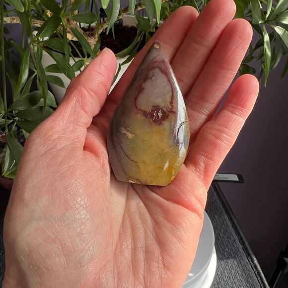 Mookaite Crystal Tear Drop Tower - Picture 2 of 12